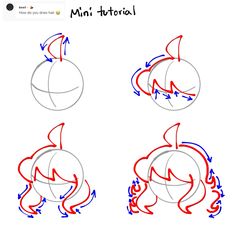 how to draw a cartoon pumpkin with different shapes and sizes, step by step instructions