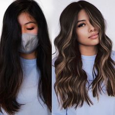 Summer Burnett Balayage, Money Piece, Brown Hair Balayage, Edgy Hair, Brown Hair With Highlights, Hair Inspiration Color