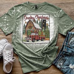 Country Christmas Farm Vintage Western Christmas Unisex Bleached Shirt, Matching Christmas Eve Shirts for Family Brand: Gildan Softstyle  Color: Heather Military  Sizes: Small Medium Large XL 2x 3x 5xAvailable  4x Available in Dark Heather, Heather Red, Heather Navy, Heather Irish, Heather Orange, Heather Purple Only If you'd like a different color of Tshirt please put the color in the buyer notes during purchase Upon arrival of your item please leave a rating as it helps grow my small business. Vintage Western Christmas, Irish Heather, Farm Vintage, Bleach Shirt, Family Matching Shirts, Bleached Shirt, Christmas Farm, Family Brand, Heather Purple