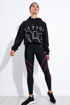 Logo P, Girl Hoodie, Wet Suit, Gym Wear For Women, Gym Hairstyles, P E Nation, Pe Nation, Sports Luxe, Athleisure Outfits