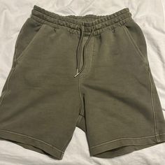 Men’s Sweatpants Shorts From Target. Perfect Condition Never Worn, $27.99 Originally. Size Xs Green Color Casual Athletic Shorts With Comfort Waistband, Khaki Cotton Lounge Shorts, Khaki Cotton Shorts For Loungewear, Cotton Khaki Shorts For Loungewear, Khaki Relaxed Fit Shorts For Loungewear, Khaki Shorts With Pockets For Loungewear, Casual Athletic Shorts With Pockets And Short Inseam, Casual Athletic Shorts With Pockets, Khaki Short Length Loungewear Bottoms