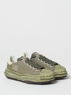 Find MIHARA YASUHIRO Sneakers on Editorialist. Sneakers MAISON MIHARA YASUHIRO Men color Green Maison Mihara Yasuhiro, Maison Mihara, Green Sneakers, Sneakers For Men, Italian Fashion Designers, Italian Fashion, Low Top, Fashion Inspo Outfits, Shoes Mens