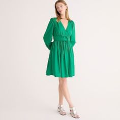 Cocktails, Date Night, Parties, This Dress Has You Covered. With Easy Puff Sleeves, An Elegant V-Neck, Defined Waistline (With Bows!) And Mini Silhouette That Pairs Perfectly With Your Favorite Pair Of Heels On A Night Out. 100% Cotton. Side Zip. Pockets. Lined Skirt. Machine Wash. Import. Item Bk961. Easy Puff, Tie Sleeve Dress, Night Parties, Linen Shift Dress, Silk Chiffon Dress, Mini Dresses For Women, Lined Skirt, Silk Mini Dress, Mini Shift Dress