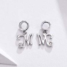 925 Sterling Silver Initial Letter Charm Bead Fits European Charm Bracelet Pendant Material: sterling silver Item Type: Charms, DIY Jewelry Great gift idea for Christmas, Birthday etc. For more dangle charms, click: https://www.etsy.com/shop/AllJewelrySupplies?section_id=25033382 Go back to the store, click: www.alljewelrysupplies.etsy.com Elegant Sterling Silver Charms For Mother's Day, Silver Initial Pendant Jewelry With Dangling Charms, Sterling Silver Jewelry With Dangling Initial Charms, Elegant Silver Jewelry With Letter Beads, Silver Elegant Jewelry With Letter Beads, Elegant Silver Charms With Dangling Details, Elegant Charms For Anniversary And Mother's Day, Elegant Dangling Charms For Mother's Day, Elegant Silver Dangle Charms