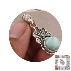 🐕 Big deals! 925 Solid Sterling Silver Larimar Gemstone Necklace For Women, Blue Oval AAA+Quality, Handmade silver Jewelry, Dainty Necklace, Sister Gifts only at $63.35 Hurry. #GirlsPendant #ChristmasPendant #BohoPendant #925SilverNecklace #JewelryPurpose #LowPriceNecklace #BestSellingPendant #HotSellingPendant #GemstoneNecklace #WeddingPendant Handmade Silver Larimar Jewelry, Handmade Silver Jewelry With Larimar, Bohemian Silver Larimar Jewelry, Gift Larimar Jewelry Stamped 925, Stamped 925 Larimar Jewelry For Gift, Larimar Cabochon Jewelry Gift, Necklace Sister, Handmade Silver Jewelry, Wedding Pendant