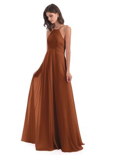 Terracotta Halter Too, Brown Bridesmaid Dresses, Silk Bridesmaid Dresses, Bridesmaid Dresses Chiffon, Fall Bridesmaids, Bridesmaid Dresses Long, Fall Bridesmaid Dresses, Simple Bridesmaid Dresses, 120 Lbs