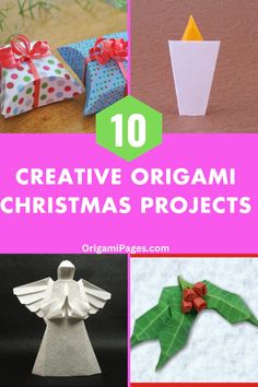 the top ten creative origami christmas projects