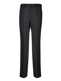 Lardini's Aslan Trousers enhance the male wardrobe with their refined silhouette and premium fabric. Ideal for business outfits or formal occasions, they ensure comfort and timeless style.Composition: 75% Viscose, 25% Pure New Wool Male Wardrobe, Formal Pant, Formal Pants, Black Formal, Golden Goose Deluxe Brand, Wool Trousers, Black Trousers, Sneaker Brands, Business Outfits