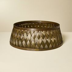 a basket that is sitting on top of a table