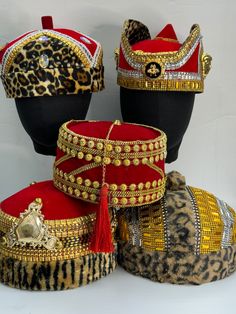 igbo hat, igbo red cap, okpu agu, igbo cap design, igbo cap pictures, igbo chief cap, native cap, African Men Hat, Velvet Suede cowries Cap, Cultural Cap, New Red Crown, Handmade luxury hat, African Fashion King Cap, Red Igwe hat, Ozo cap, Ichie Hat Make a statement at your next event with our stunning Igbo Beaded Red Cap 🎩 Perfect for Nigerian weddings, cultural celebrations, and costume parties, this traditional chieftaincy cap design is handcrafted with intricate beadwork, showcasing the rich cultural heritage of the Igbo people.  Whether you're a groom or simply want to elevate your African fashion ensemble, our red cap is the ideal choice 💃 Ready to wear and available for prompt shipping, it's the perfect accessory for any occasion. Embrace tradition and style with our handcrafted I Native Cap, King Cap, Cap Pictures, Traditional African Wedding, Crown Handmade, Nigerian Weddings, Luxury Hats, Red Crown, Costume Parties