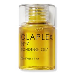 1.0 oz No.7 Bonding Hair Oil - OLAPLEX | Ulta Beauty Opalex Hair Oil, Olaplex Oil, Olaplex Products, Bonding Oil, Rich Auntie, Straight Natural, Xmas 2024, Snow Fairy, Heat Protectant