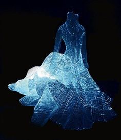 Wire Ghosts, Dark Costumes, Mummy Costume, Blithe Spirit, Led Clothing, Fibre Optics, Cyberpunk Fashion, Technology Fashion, Future Fashion