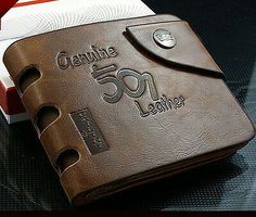 Find many great new & used options and get the best deals for Fashion Mens Genuine Leather Bifold Wallet Credit/ID Card Holder Slim Coin Purse at the best online prices at eBay! Free shipping for many products! Casual Brown Card Holder, Casual Trifold Wallet With Card Slots As Gift, Casual Bifold Card Holder As Gift, Casual Bifold Wallets Perfect For Gifts, Man Purse, Brown Leather Wallet, Mens Anniversary Gifts, Pu Leather Wallet, Credit Card Wallet