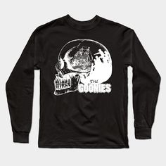 Goonies Never Say Die -- Choose from our vast selection of Long Sleeve T-Shirts to match with your favorite design to make the perfect custom graphic Long Sleeve T-shirt. Pick your favorite: Classic or Premium. Customize your color! For men and women. Band Merch Long Sleeve T-shirt With Front Print, Pre-shrunk Long Sleeve Band Merch Shirt, Long Sleeve Band Merch T-shirt With Screen Print, Goonies Never Say Die, Goonies, Graphic Long Sleeve, Long Sleeve T Shirts, Long Sleeve T Shirt, Long Sleeve Tshirt