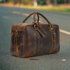 Christmas Day Special offer Flat 70% Off With Free Shipping  ✍✍Free Personalization  Free Gift Wrapping Free Shipping 🎉🎉 HURRY UP ORDER NOW AND GET YOUR ORDER BEFORE CHRISTMAS  ◼ Rustic Brown Elegance: Embrace the charm of rustic brown with this exquisite leather duffel bag. Its warm tones and natural appeal add a touch of timeless elegance to your travel gear. ◼ Handcrafted with Love: Each duffel bag is meticulously handcrafted with love and attention to detail. This artisanal touch ensures a Vintage Soft Leather Rectangular Travel Bag, Luxury Rectangular Travel Bag As Gift, Luxury Rectangular Travel Bag For Gift, Luxury Rectangular Travel Bag Gift, Large Capacity Tote Weekender Bag As Gift, Soft Leather Bags For Gifts, Brown Leather Travel Bag As Gift, Brown Leather Travel Bag Gift, Brown Leather Travel Bag For Gift