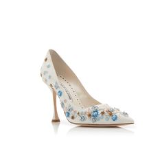 I Got These To Wear As My “Something Blue” With My Wedding Dress But Honestly I’m Not A Heel Girly And I Could Not Walk Well In Them Especially Because My Venue Is Gravel. These Have Never Been Worn Outside Of My Home. They Are Beauties!! I’m So Sad They Aren’t Going To Work For Me. Spring Luxury Wedding Shoes, Luxury Fitted Wedding Shoes With Almond Toe, Designer Heels For Spring Wedding, Designer Spring Wedding Heels, Elegant Heels For Spring Reception, Luxury Spring Wedding Shoes, Luxury Round Toe Wedding Shoes For Spring, Luxury Spring Wedding Shoes With Round Toe, Luxury Almond Toe Wedding Shoes For Spring