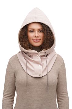 A waterproof hooded scarf with fleece lining in basic colors. It's  good choice like a rain and snow protection for winter.  Fleece lining is dense and pleasant to the touch.  Every item has metal snaps closure and it has a cotton cord along the front opening to adjust its circumference. Sizes -Dimentions: Size S: The height of the hood (from the shoulders to the top of the head) -35cm=14'' Hood depth-29cm=11.5'' Collar height-22cm=9'' size M : The height of the hood (from the shoulders to the top of the head)-37cm=15'' Hood depth-31cm=12.5'' Collar height-22cm=9'' L- the most deeper and higher hood The height of the hood (from the shoulders to the top of the head)-41cm=16'' Hood depth-33cm=13'' Collar height-22cm=9'' To see more of our quality top selling products (cardigans, sweaters, pa Warm Knit Sweater, Cowl Hood, Hooded Scarf, Grey Scarf, Knit Cowl, Selling Products, V Neck Cardigan, Style Expert, Cotton Cord