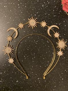 Sun Crown, Goddess Wedding, Boho Wedding Crown, Halo Headpiece, Crown Halo, Festival Headpiece, Wedding Halo, Crown Gold, Moon Wedding