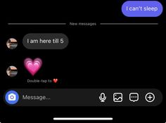 two messages are shown on an iphone with the same texting and heart shapes in different languages