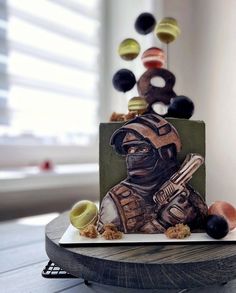 Battlefield Cake, Birthday Cake Kids Boys, Paintball Party, Cod Ww2, Cakes For Men, Birthday Cake Kids, Kids Cake, Food Art, Cake Decorating