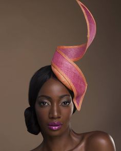 Beautiful handmade sinamay button fascinator in orange with a large pink sinamay spiral. The edging is in orange binding. It is secured in place using a hat elastic which can be colour matched to your hair. This fascinator can be made in colour options of your choice. An absolute show stopper 😍 Available to ship within 3-5 working days. Thanks for looking 😊 Fitted Headpiece For Church And Royal Ascot, Fitted Bridal Accessories For Church, Orange Fitted Headpiece For Kentucky Derby, Fitted Fascinator For Ceremonies, Fitted Headpieces For Royal Ascot Races, Fitted Sinamay Headpiece With Structured Crown, Fitted Mini Hat With Structured Crown In Sinamay, Pink Adjustable Hat For Ceremony, Adjustable Pink Hat For Ceremony