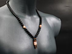 "Black Onyx with Sunstone Pendant Necklace Copper Hematite Stone And Onyx Beads Jewelry Buritalist Necklace Lucky Stone Necklace Other designs www.etsy.com/shop/minejewelleryart The handmade necklace is made of a natural 13*6 mm and 8 mm sunstone, 8 mm onyx beads, and copper hematite stone with black nylon cord, at the ends I used lobster claw. The products are custom-made and done of their kind. They can be differentiated at the minimum level from the photographs (in coloring, patterns, brightness, etc.) Sunstone Sunstone is linked to luck and good fortune.  It clears and energises all the chakras.  Sunstone instills good nature, heightens intuition and allows the real self to shine through happily.  It dissipates fearfulness, alleviates stress and increases vitality.  Encourages independ Healing Onyx Necklace With Natural Stones, Onyx Healing Necklace With Natural Stones, Spiritual Onyx Gemstone Beaded Necklace, Onyx Black Beaded Necklace For Meditation, Black Lava Stone Round Bead Necklaces, Coloring Patterns, Ruby Necklace Pendant, Scary Dogs, Native American Necklace