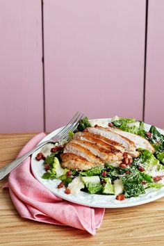 Keto Caesar salad Low Carb Diets, Recetas Keto, Caesar Dressing, God Mat, Low Fat Diets, No Carb Diet, Healthy Diet Plans, Caesar Salad