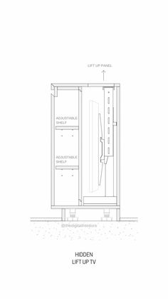 the diagram shows an open door and side by side refrigerator with its doors closed, in front of a white background