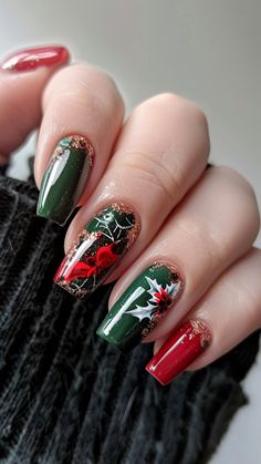 15 Christmas Nails Trendy Styles – Get Ready to Dazzle! 💅 Get ready to shine this holiday season with these Christmas Nails Trendy styles that everyone is raving about! From classic Christmas Nails Acrylic to stunning Christmas Gel Nails, there\'s a look for every occasion. 🎅✨ Looking for festive December Nails or sleek Winter Nails Acrylic? We\'ve got you covered. Embrace the holiday spirit with Xmas Nails and creative Christmas Nail Designs that will take Her Nails to the next level. Try Re... Holiday Manicure