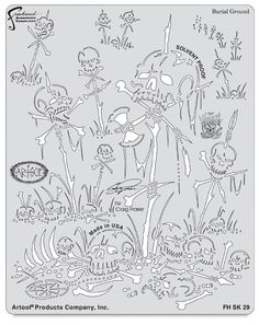 an image of various plants and animals in the water with words above them that read, `