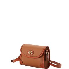 Everyday Chic  This stunning crossbody, crafted from Italian pebbled leather, is bringing the retro look back! Monogram Pendant, Glamour Magazine, Tan Cowhide, Everyday Chic, Black Polish, Credit Card Wallet, Dooney And Bourke, Dooney & Bourke, Retro Look