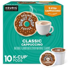 k - cup coffee pods, classic cappuccino