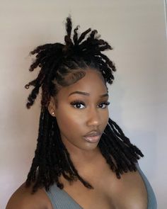 Pretty Dreads, New Hair Do, Beautiful Dreadlocks, Short Locs Hairstyles, Dreadlock Styles, Black Women Makeup, Dread Hairstyles, Hair Flip