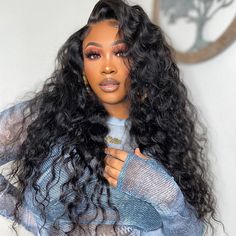 PRODUCT FEATURESItem: Loose Deep Wave HD 13x4 Lace Front Human Hair Wigs for Black WomenHair Material: 100% Human Hair, No Really Shedding, No Tangle, No Bad Smell.Hair Color: Natural Black ColorWig Density: 150% /180% DensityHair Length: 10 - 40 inch are availableWig Cap Size/ Circumference: 22.5 inches(54-58 cm)Texture: Loose Deep Wave Hair, Natural Hairline, Soft, Comb Easily, Can Re-style and Color well.Lace Net: 13*4 Inch lace, Pre-plucked with Baby Hair, Natural HairlinePack: 1 Piece Loose Loose Deep Wave, Overnight Hairstyles, Long Human Hair Wigs, Wigs Long, Hair Care Oil, Invisible Lace, Remy Human Hair Wigs, Wave Wig, Deep Wave Hairstyles