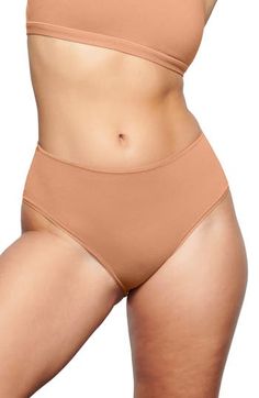 Enjoy the look of briefs and the breathability of stretch-cotton jersey with this full-coverage option from Kim Kardashian West's highly sought-out SKIMS. Elastic waist 90% cotton, 10% spandex Machine wash, tumble dry Imported Women's Clothing Sedona, Fall Wardrobe, Kim Kardashian, Stretch Cotton, Briefs, Elastic Waist, Women's Clothing, Nordstrom, Spandex