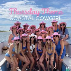 Cowgirls are having there moment and we are here for it! These 🩷 🤠 are perfect for a Coastal Cowgirl Bach. Head across the creek to Saltwater Cowboys to pick up some for your crew! August Promo: 10% Off All Monday-Thursday Private Cruises. Use Code When Booking Online: 10WEEKDAY824 To find out more about our private charters and boats, check online! https://charlestonboatparty.com #ThursdayTheme #bacheloretteweekend #charlestonsc #privatecharter #boozecruise #cowgirlfashion #coastalcow... Booze Cruise, Monday Thursday, Coastal Cowgirl, Bachelorette Weekend, Cowgirl Style, Charleston Sc, Cruises, Be Perfect