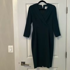 Questions? Leave A Comment Below! Gorgeous. Worn Once Or Twice Before Covid And Now Just Don’t Have A Use For Business Professional. Lk Bennett, Business Professional, Just Don, Sheath Dress, Then And Now, Leave A Comment, And Now, Dresser, Long Sleeve Dress