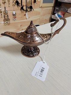 Brass Aladdin Copper Lamp Copper Lamp, Copper Lamps, Aladdin, Interior Decor, Vintage Style, Interior Decorating, Vintage Fashion, Copper, Brass