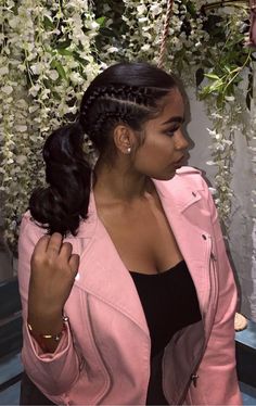 Tail Ideas, Pelo Afro, Hair Ponytail Styles, Penteado Cabelo Curto, Hair Crush, Ponytail Styles, Hair Life, Love Hair, Curly Hair Styles Naturally