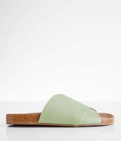 Beast Fashion Aviana Sandal - Green US 7, Women's Green Distressed faux leather slip-on sandal Cushioned footbed. All man made materials.. WOMEN'S SHOE SIZE CONVERSION CHART US 5 5.5 6 6.5 7 7.5 8 8.5 9 9.5 10 11 12 EU 35-36 36 36-37 37 37-38 38 38-39 39 39-40 40 40-41 41-42 42-43 UK 3 3.5 4 4.5 5 5.5 6 6.5 7 7.5 8 9 10 *Conversion sizes may vary. Available in whole and half sizes. Apparel & Accessories > Shoes Green Slip-ons With Rubber Sole For Summer, Summer Leather Slip-ons With Cork-bed Midsoles, Green Slip-on Sandals For Summer, Green Flat Slip-ons For Summer, Spring Synthetic Sandals With Textured Footbed, Slip-on Open Toe Footbed Sandals With Textured Footbed, Slip-on Open Toe Sandals With Textured Footbed, Spring Footbed Sandals With Open Heel, Summer Slides With Cork-bed Midsoles