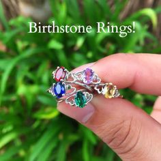 These are beautiful sterling silver birthstone rings, each handmade with the gemstone of your choice. The center gemstone is set in between two hearts, which represent your heart and theirs. This ring is a perfect gift for a best friend, a mother, or even a promise ring to your girlfriend. She'll absolutely love the way it sparkles! They are also comfortable for everyday wear! * Made with Sterling Silver * The Best Colored Gemstones * Free Stylish Ring Box! We personally hand select our gemstone Oval Cubic Zirconia Stackable Rings, Cubic Zirconia Birthstone Jewelry For Birthdays, Dainty Round Birthstone Gemstones, Handmade May Birthstone Stackable Rings As Gift, Personalized Crystal Promise Ring, Round Birthstone Gemstones As Gifts, Cubic Zirconia Gemstones For Gifts, Oval Cubic Zirconia Stackable Rings For Gift, Mother's Day Cubic Zirconia Birthstone Jewelry