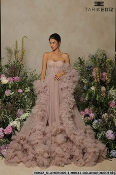 Princess Evening Dress, Gown Fashion, Princess Prom Dresses, Tarik Ediz, Evening Dresses For Weddings, Evening Dress Fashion, A Line Prom Dresses, Princess Style, A Line Gown