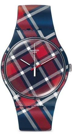 Watches Casio, Scottish Style, Tartan Fashion, Vintage Swatch Watch, Time Will Tell, Taylor Made, Gents Watches, Red Checkered, Time After Time