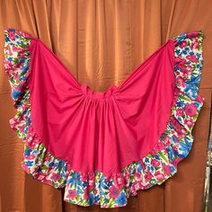 Cotton Fabric Folklorico Dresses Pattern, Praise Dance Garments, Mexican Skirts, Dance Garments, Ballet Folklorico, Mexican Dresses, Dance Skirt, Kids' Dresses, Skirt Fashion