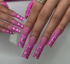 White Tip Acrylic Nails, Black Valentines, Summer Nails Colors Designs, Neon Pink Nails, Poster Girl, Girly Acrylic Nails, Work Nails, Really Cute Nails