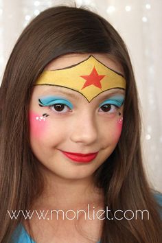 Face Painting Characters, Face Paint Characters, Bingo Face Paint, Kid Face Painting Ideas, Face Painting Crown, Face Paint Superhero, How To Face Paint Step By Step, Bluey Face Painting Ideas For Kids, Boys Face Painting Ideas