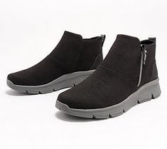 Found: your fall-through-winter foundation for casual comfort. Count on the water-repellent Companion ankle boot to get you through the season effortlessly (even if it gets a little messy out there). From Ryka. Water Repellent, Repellent, Side Zipper, Ankle Boot, Ankle Boots, Foundation, Boots, Water