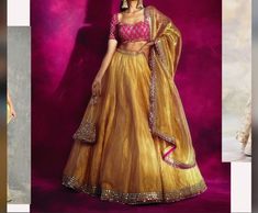 Vani Vats, Orang India, Gold Lehenga, Simple Lehenga, Indian Outfits Lehenga, Wedding Lehenga Designs, Lehenga Designs Simple, Lehnga Dress, Lehenga Blouse Designs