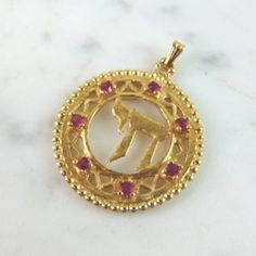 A Womens Vintage Estate 14k Gold Judaica Pendant. Pendant Weighs 4.3g, And Measures 1 1/4" Long By 1" Wide. Piece Is Marked "14k". Makes A Great Gift For That Someone Special. Any Questions, Please Ask. Be Sure To Check Out Our Other Items For Sale. Someone Special, Items For Sale, Womens Jewelry Necklace, Great Gifts, Jewelry Necklaces, Yellow Gold, Women Jewelry, Pendant, Yellow