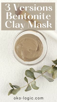 Bentonite clay has so many benefits for general health and for skin specifically. Check out these three DIY recipes for effective and all-natural homemade bentonite clay face masks. via @joanna8278 Bentonite Clay Face Mask Recipe, Bentonite Clay Body Mask, Bentonite Clay Mask Recipe, Face Detox, Diy Clay Mask